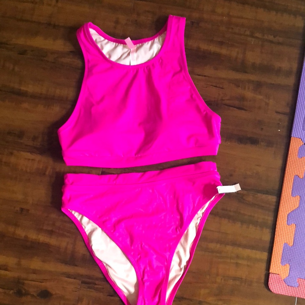 High waist swimsuit